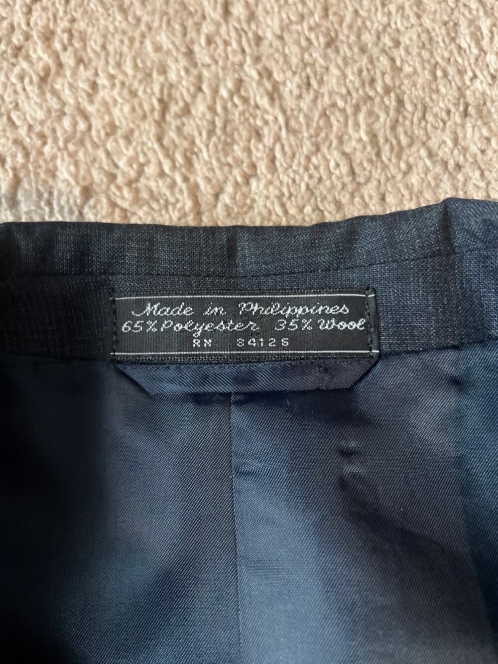 Bert Pulitzer Collectors Edition Wool Blend Mens Suit Jacket Sport Coat Size 44L - Picture 4 of 7
